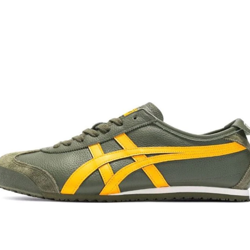 Onitsuka Tiger Mexico 66 in Olive Yellow